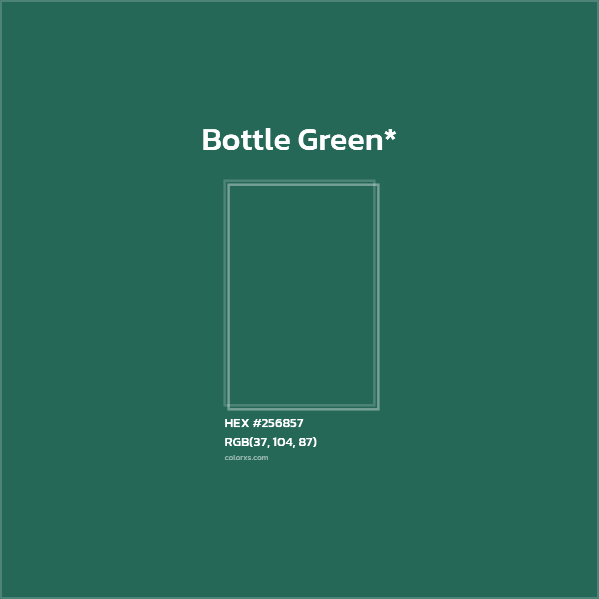 HEX #256857 Color Name, Color Code, Palettes, Similar Paints, Images