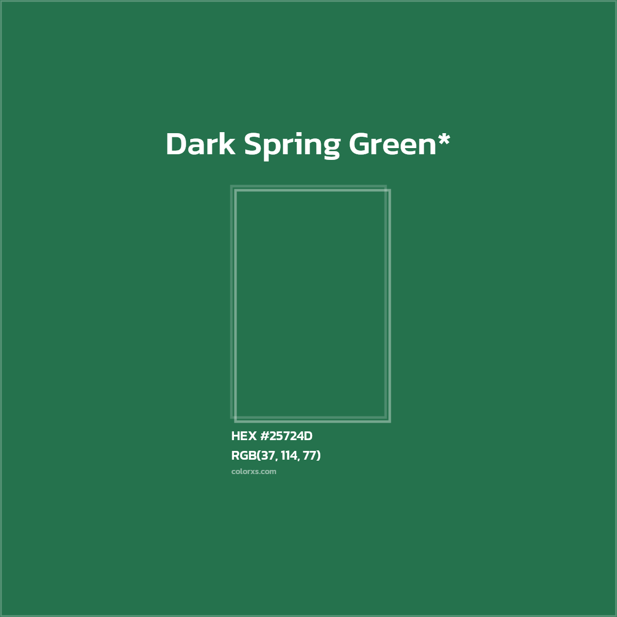 HEX #25724D Color Name, Color Code, Palettes, Similar Paints, Images