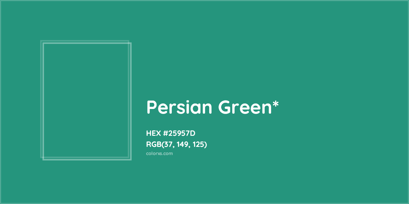 HEX #25957D Color Name, Color Code, Palettes, Similar Paints, Images