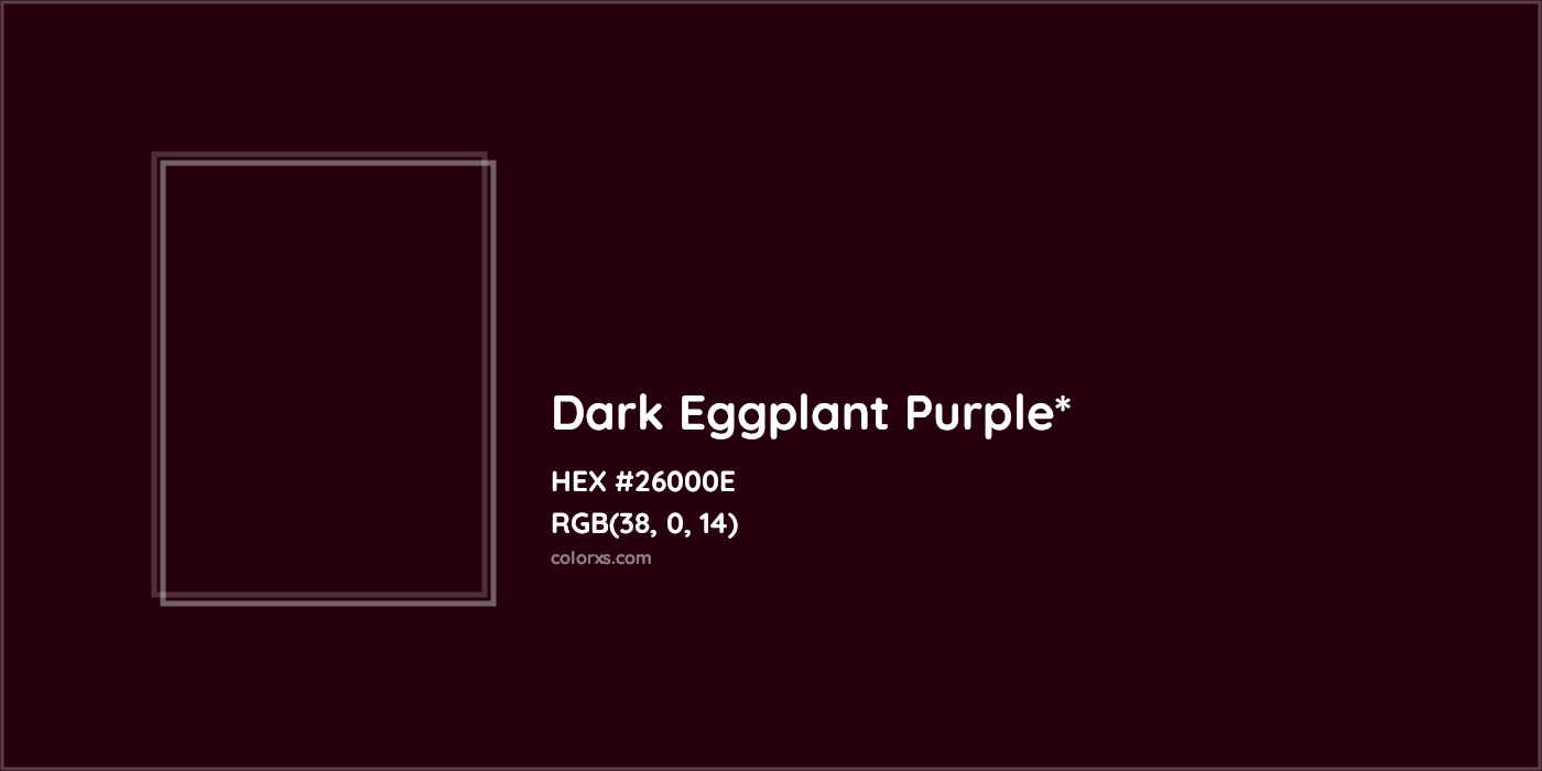 HEX #26000E Color Name, Color Code, Palettes, Similar Paints, Images