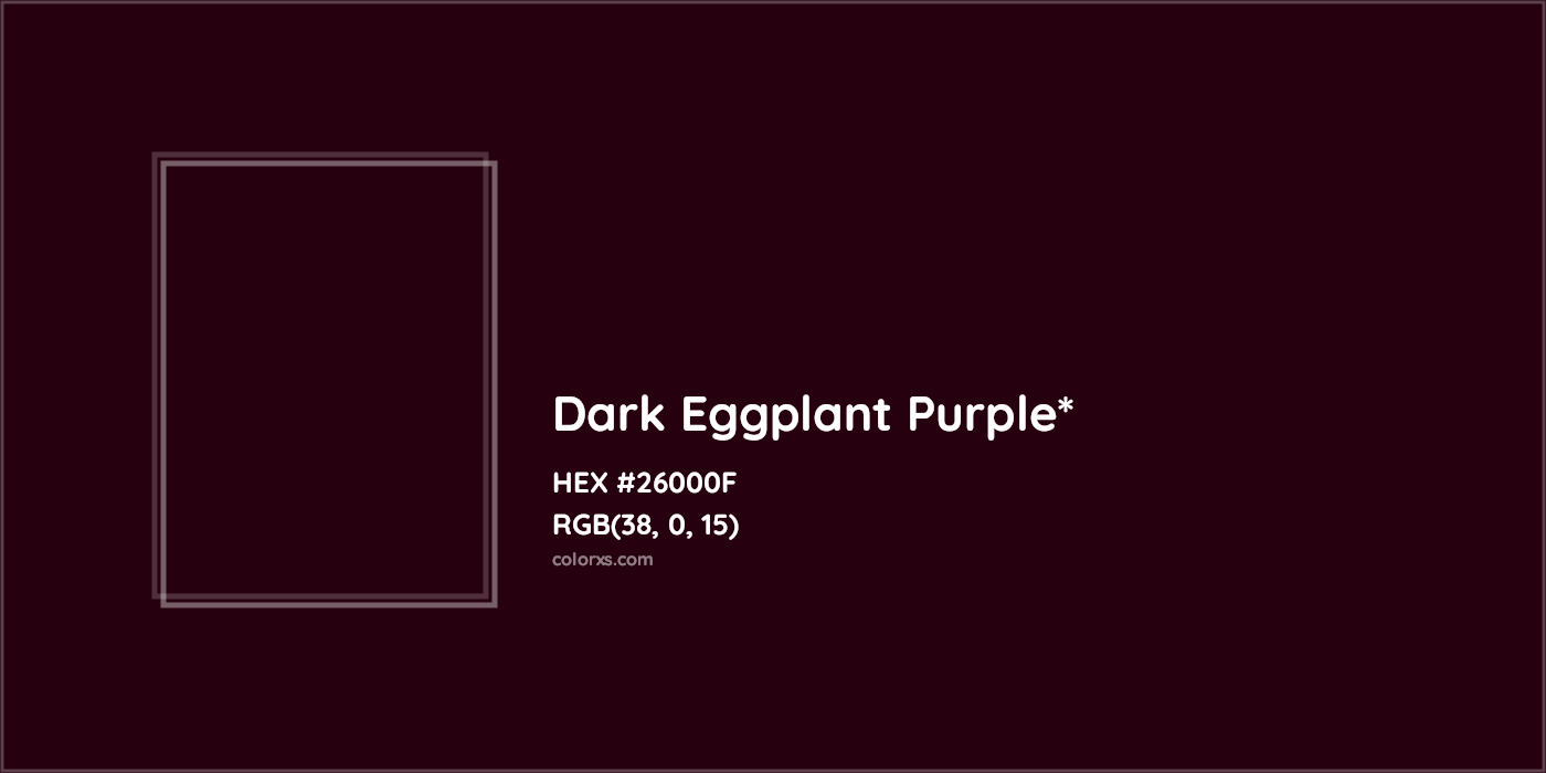 HEX #26000F Color Name, Color Code, Palettes, Similar Paints, Images