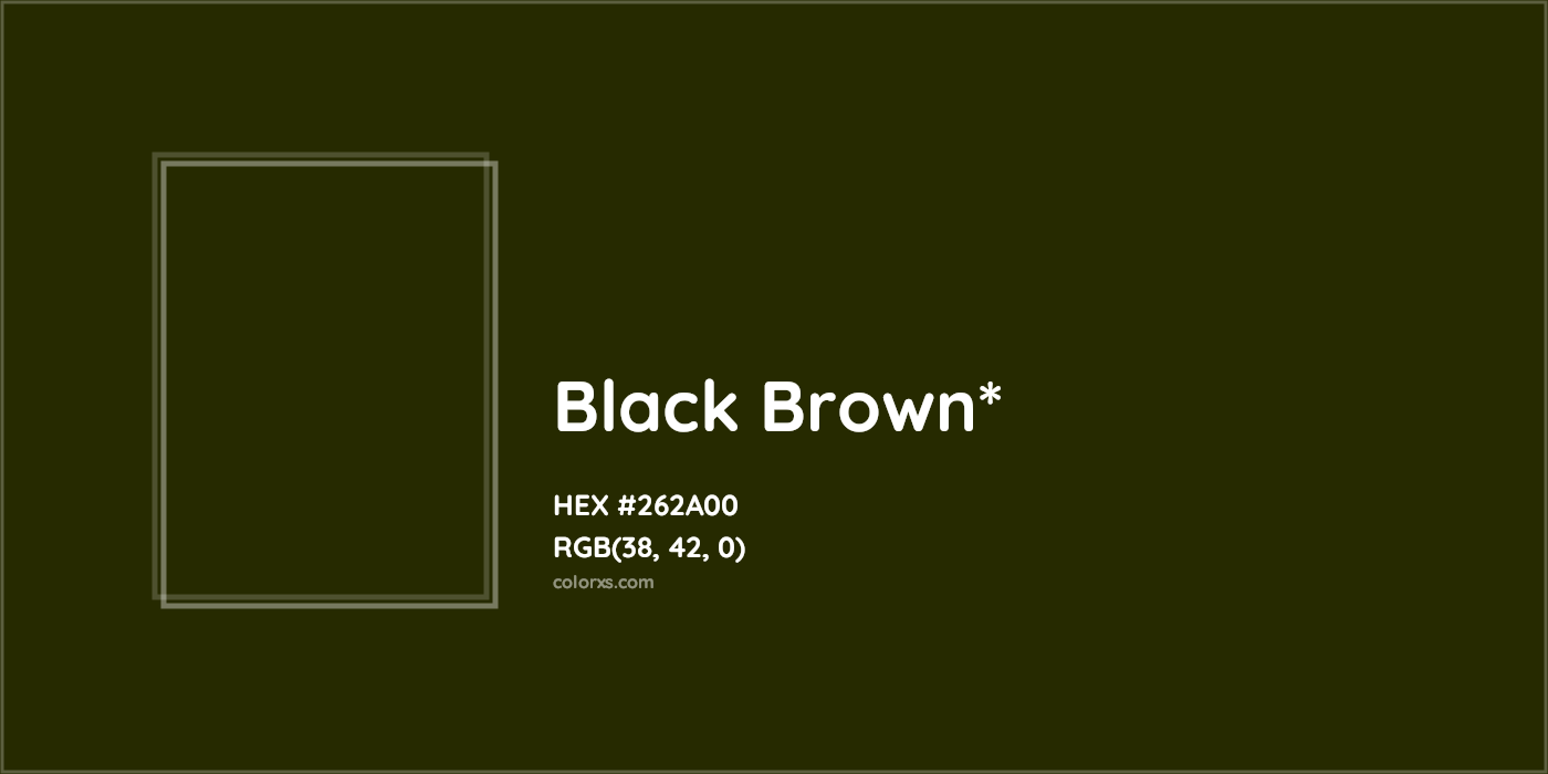 HEX #262A00 Color Name, Color Code, Palettes, Similar Paints, Images
