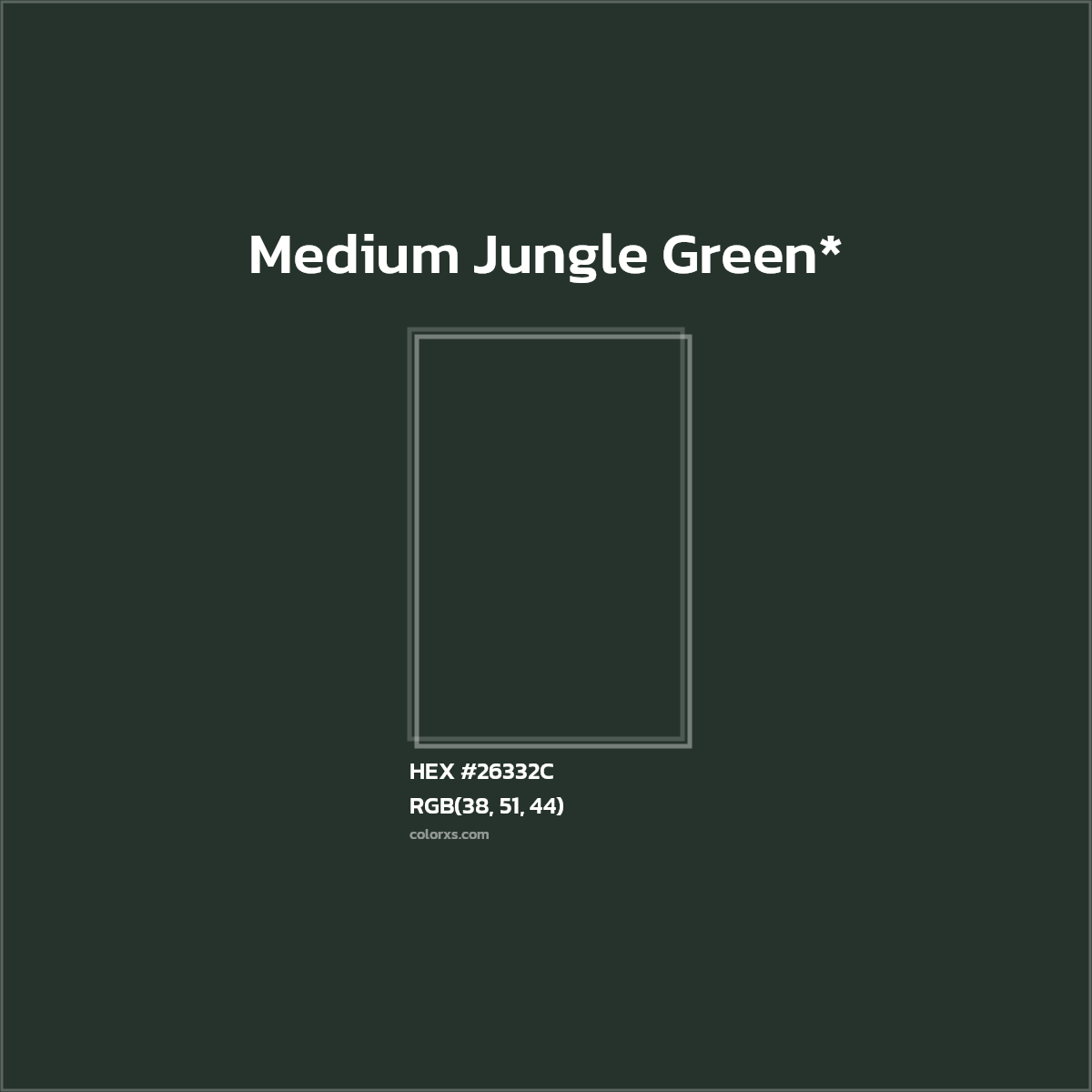 HEX #26332C Color Name, Color Code, Palettes, Similar Paints, Images