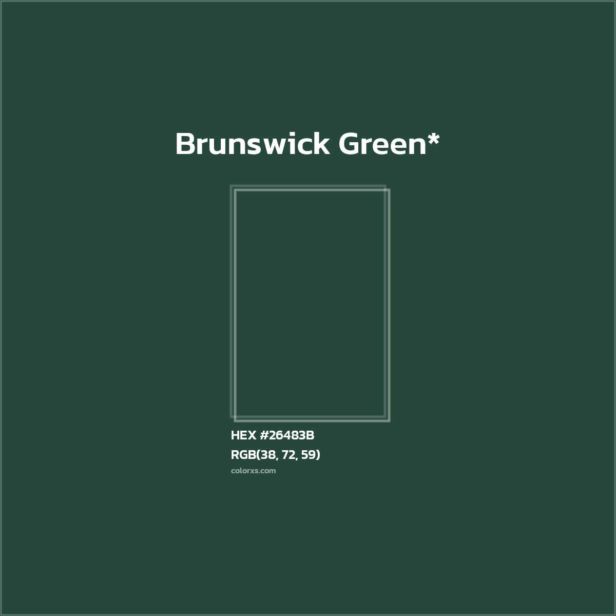 HEX #26483B Color Name, Color Code, Palettes, Similar Paints, Images