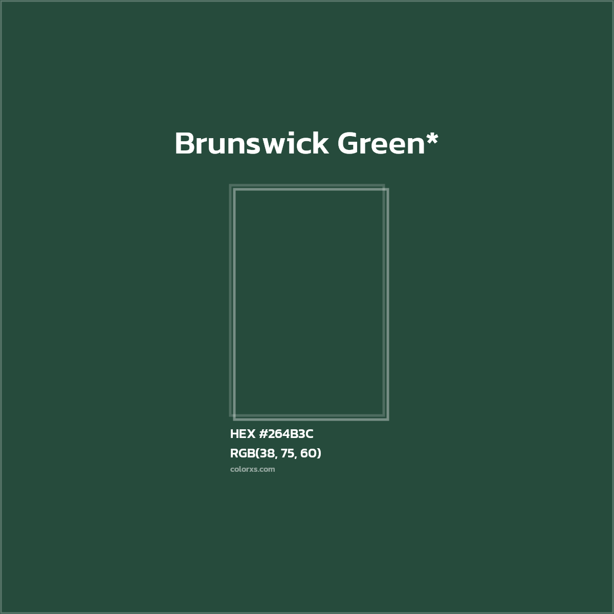 HEX #264B3C Color Name, Color Code, Palettes, Similar Paints, Images