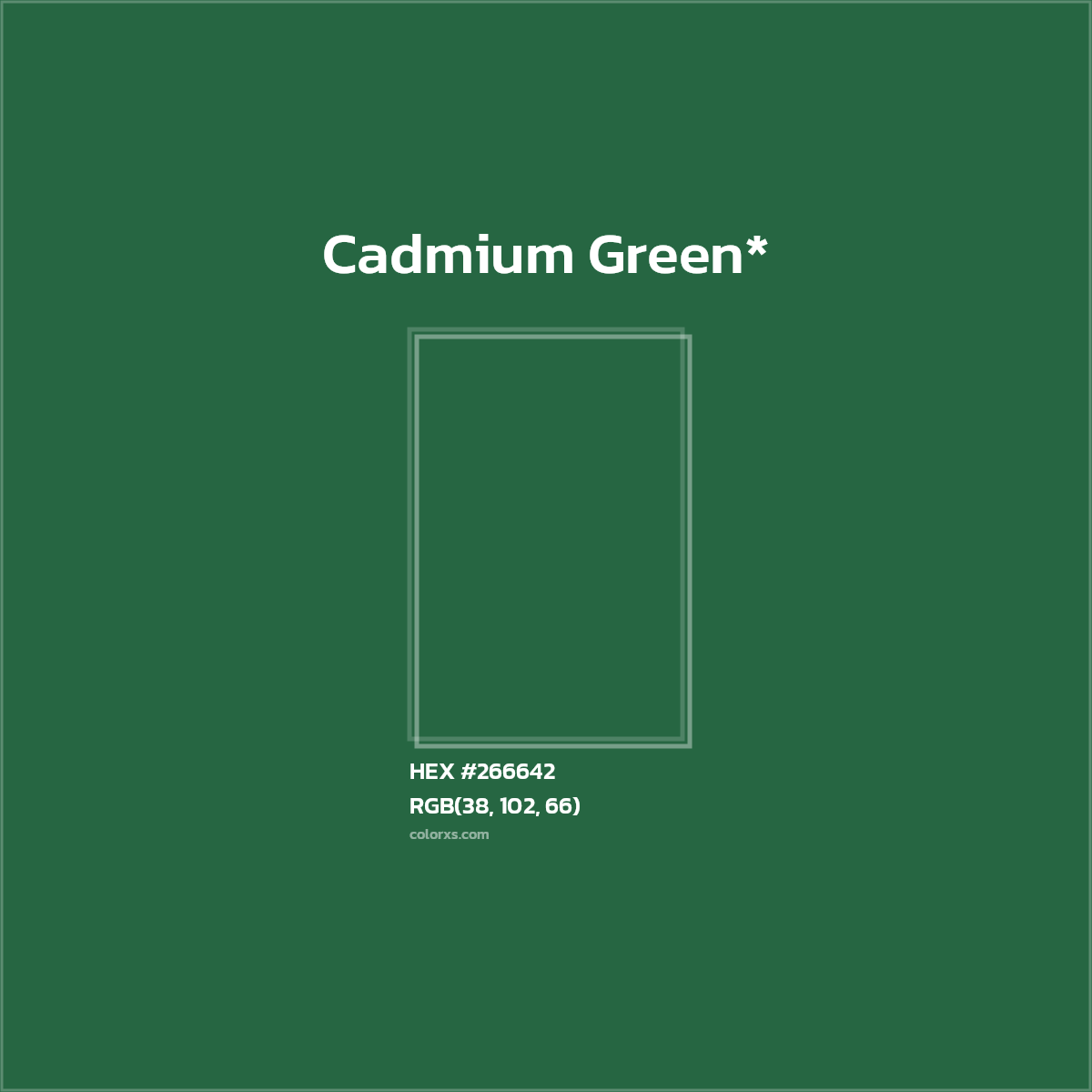 HEX #266642 Color Name, Color Code, Palettes, Similar Paints, Images