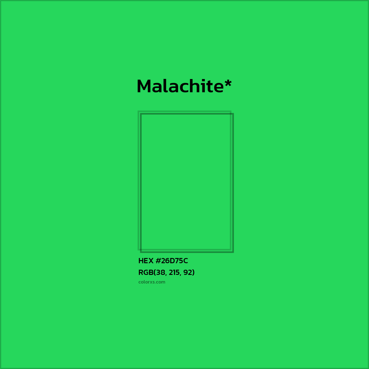HEX #26D75C Color Name, Color Code, Palettes, Similar Paints, Images