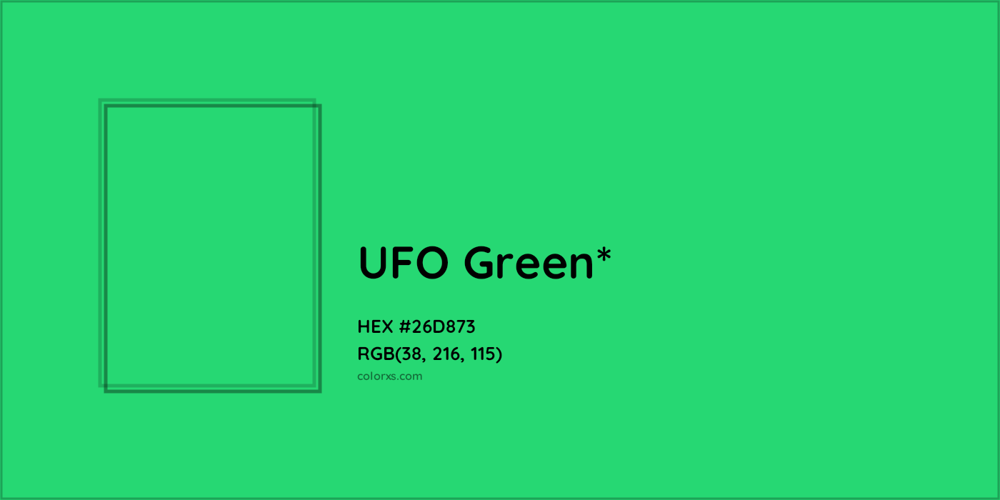 HEX #26D873 Color Name, Color Code, Palettes, Similar Paints, Images