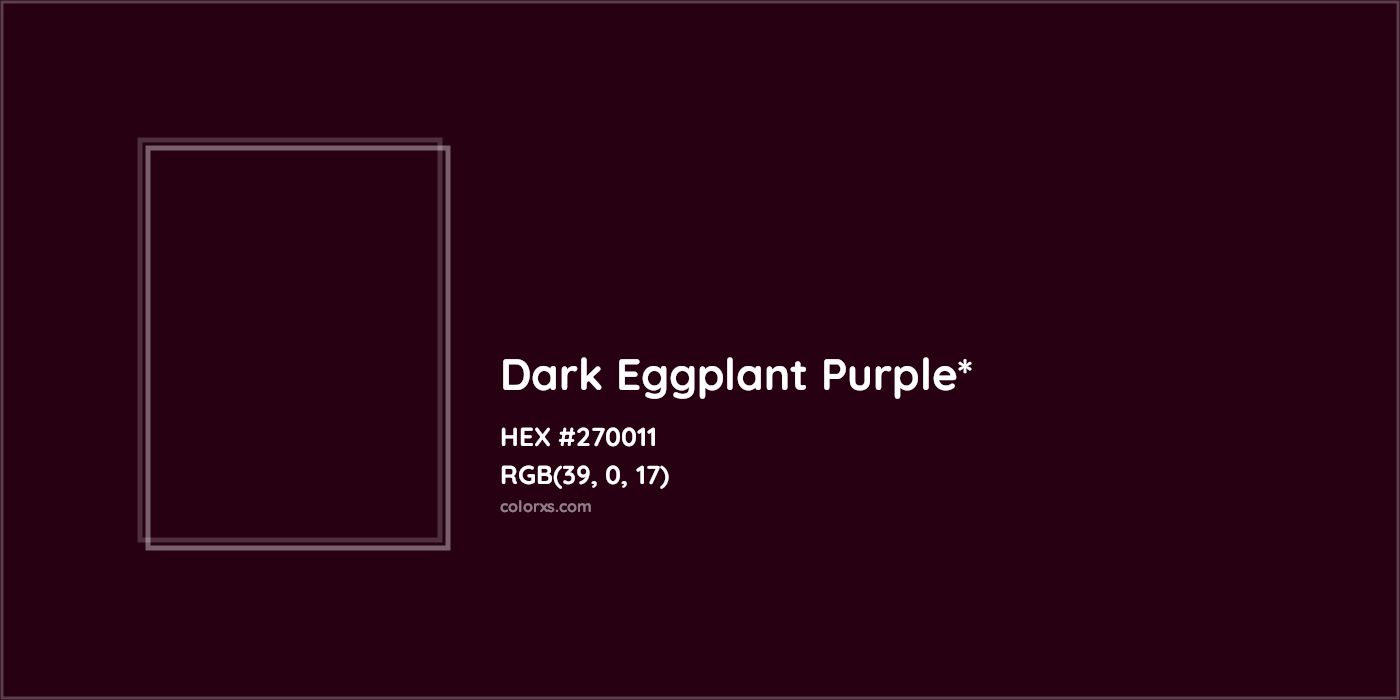 HEX #270011 Color Name, Color Code, Palettes, Similar Paints, Images