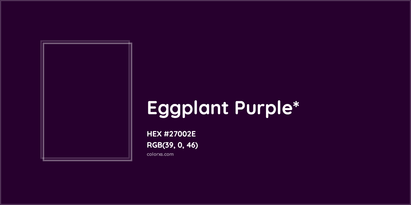 HEX #27002E Color Name, Color Code, Palettes, Similar Paints, Images