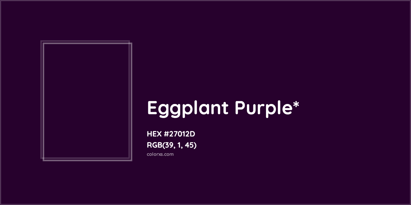 HEX #27012D Color Name, Color Code, Palettes, Similar Paints, Images