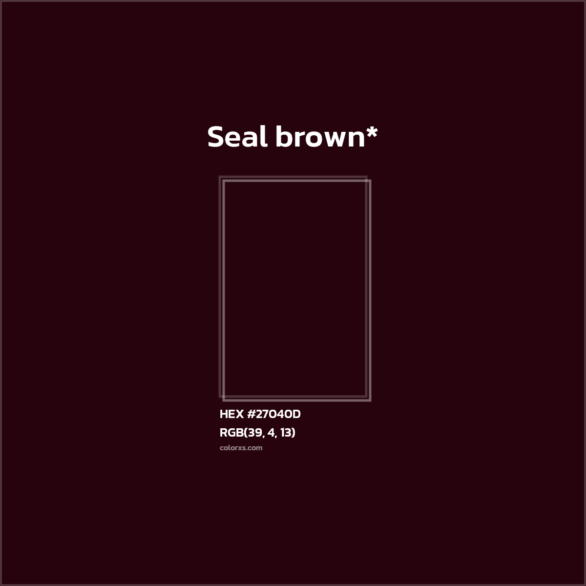 HEX #27040D Color Name, Color Code, Palettes, Similar Paints, Images