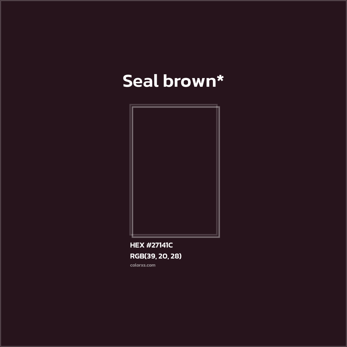 HEX #27141C Color Name, Color Code, Palettes, Similar Paints, Images