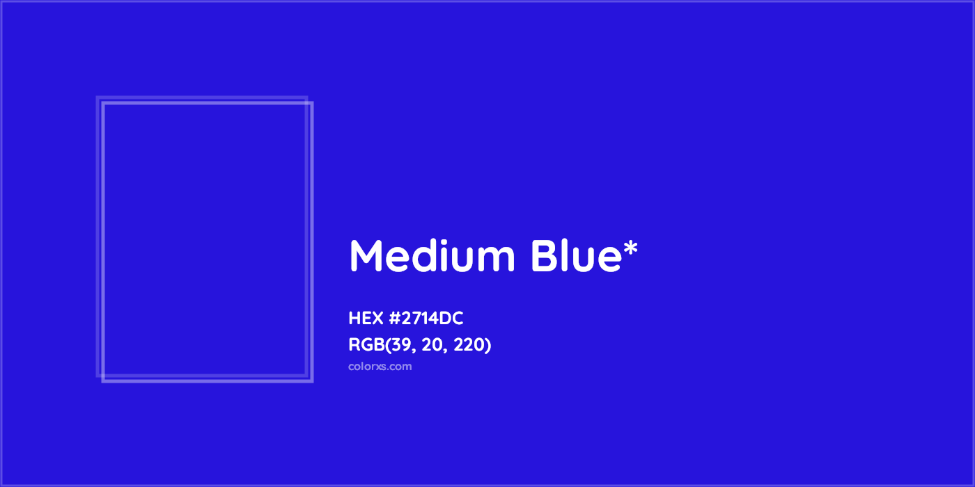 HEX #2714DC Color Name, Color Code, Palettes, Similar Paints, Images