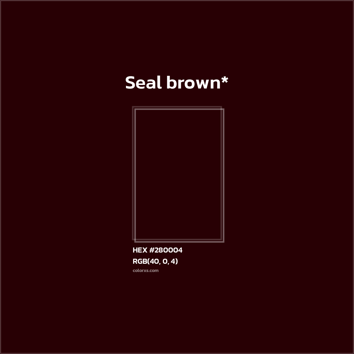 HEX #280004 Color Name, Color Code, Palettes, Similar Paints, Images