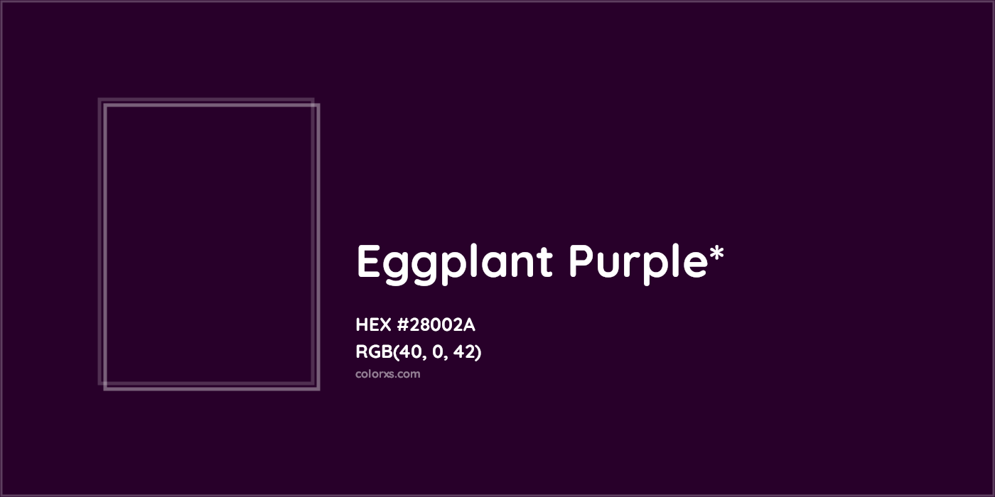 HEX #28002A Color Name, Color Code, Palettes, Similar Paints, Images