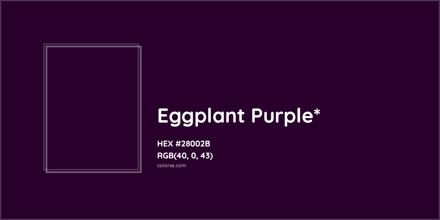 HEX #28002B Color Name, Color Code, Palettes, Similar Paints, Images