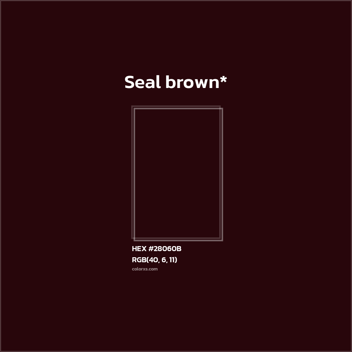 HEX #28060B Color Name, Color Code, Palettes, Similar Paints, Images