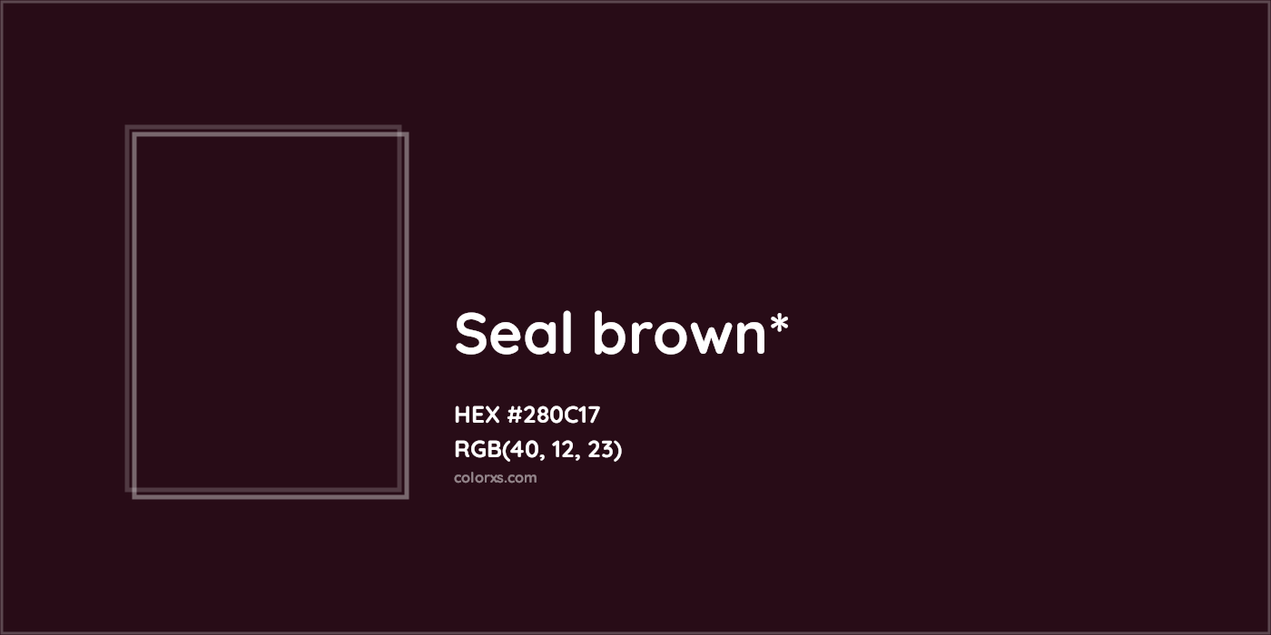 HEX #280C17 Color Name, Color Code, Palettes, Similar Paints, Images