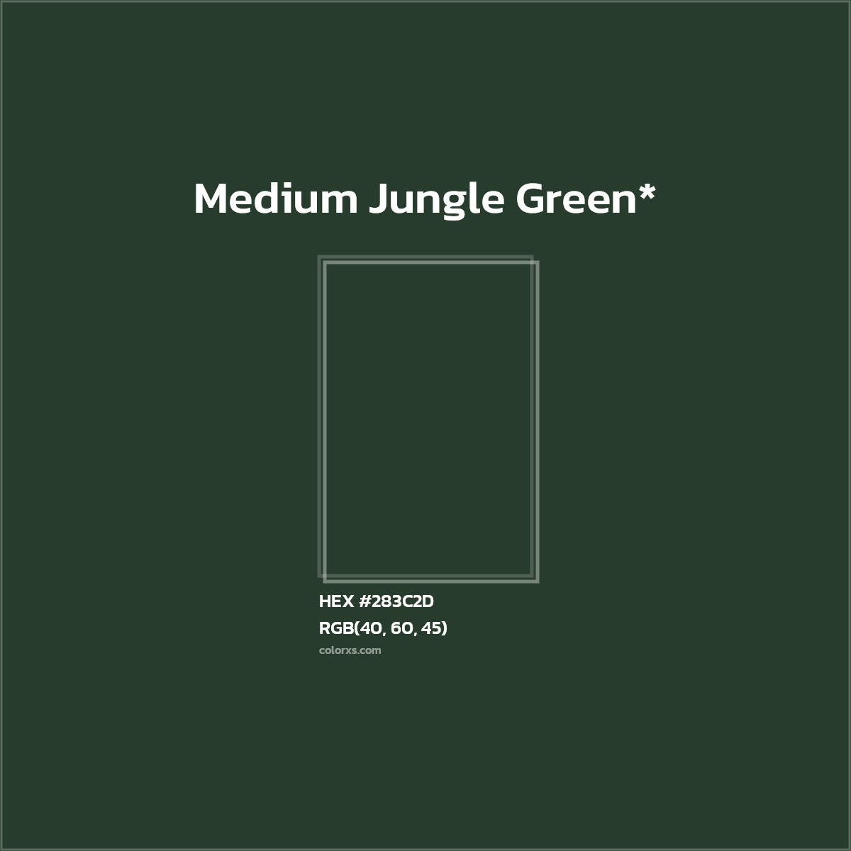 HEX #283C2D Color Name, Color Code, Palettes, Similar Paints, Images