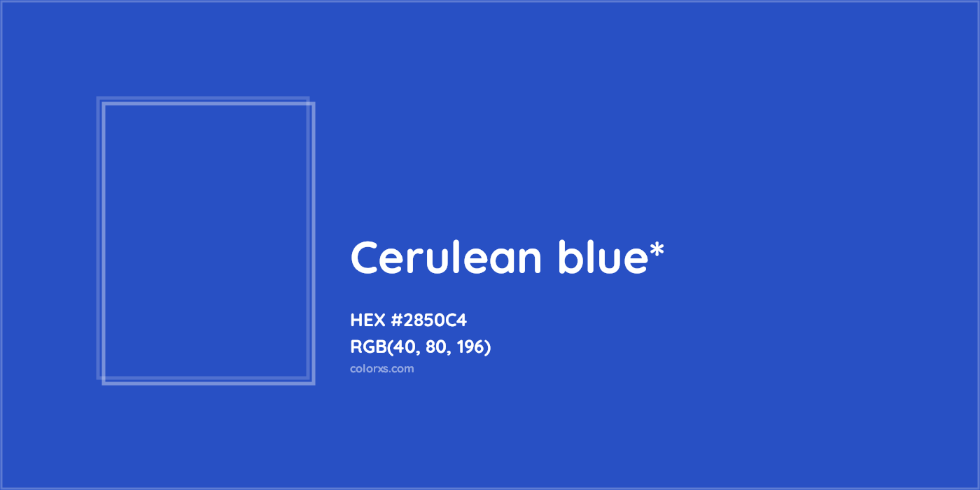 HEX #2850C4 Color Name, Color Code, Palettes, Similar Paints, Images