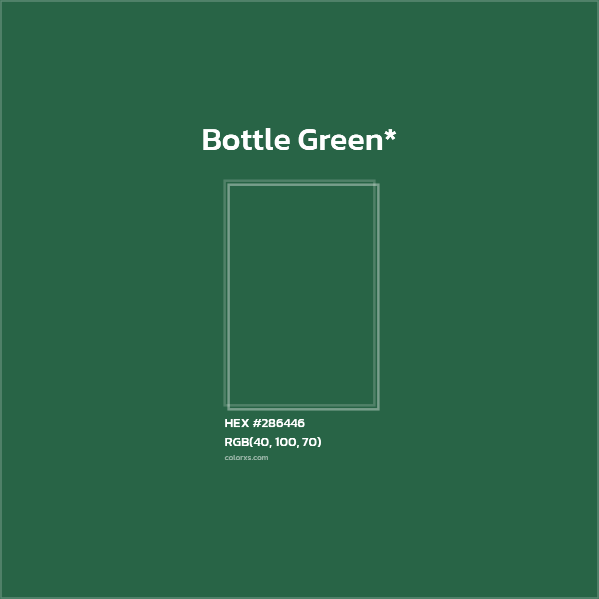 HEX #286446 Color Name, Color Code, Palettes, Similar Paints, Images