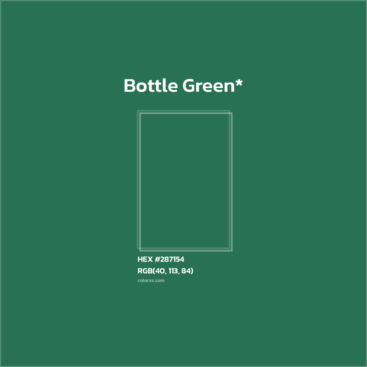 HEX #287154 Color Name, Color Code, Palettes, Similar Paints, Images