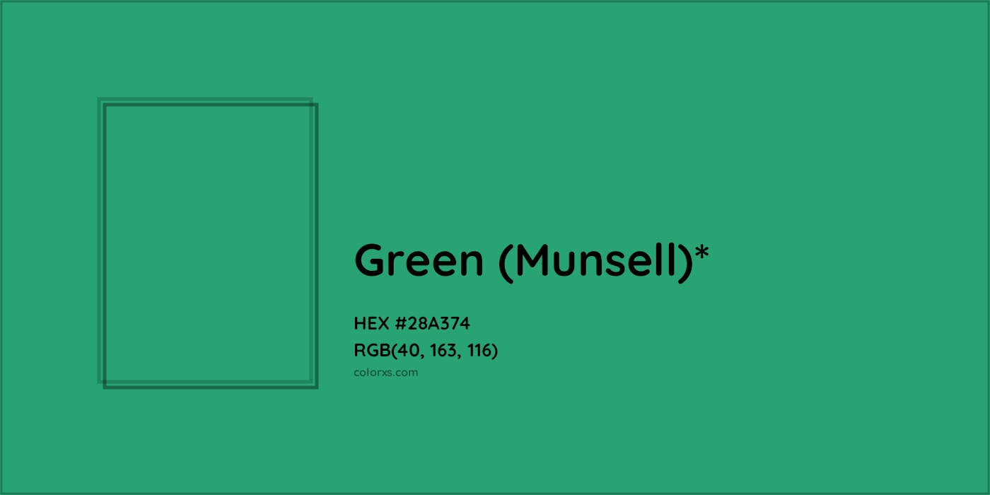 HEX #28A374 Color Name, Color Code, Palettes, Similar Paints, Images