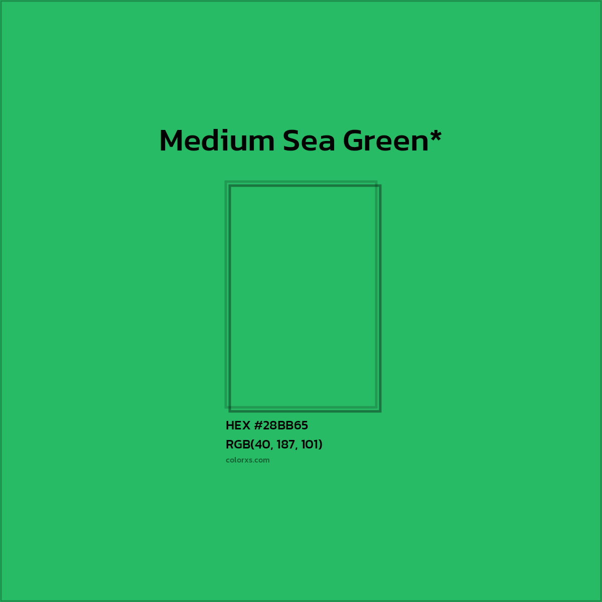 HEX #28BB65 Color Name, Color Code, Palettes, Similar Paints, Images