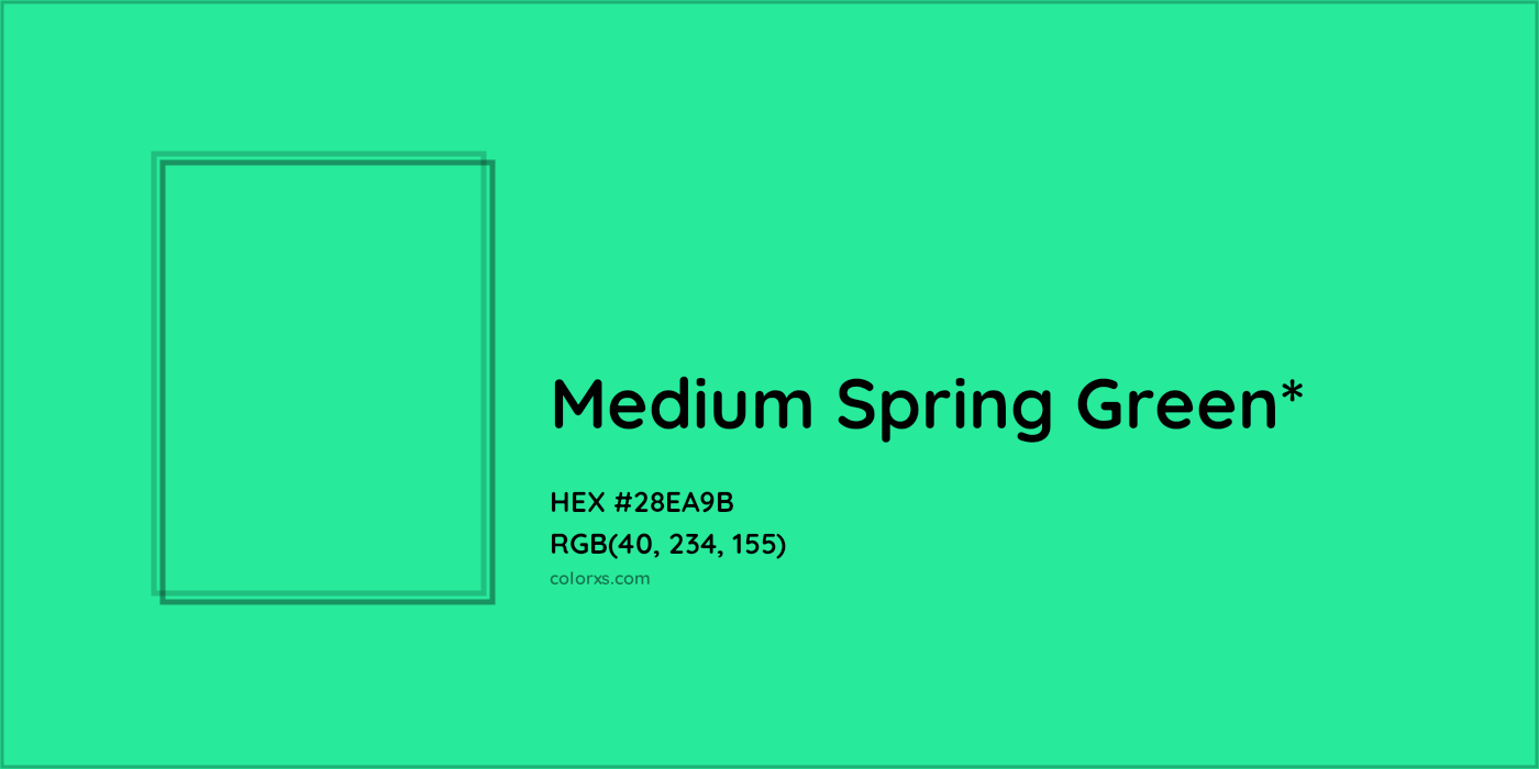 HEX #28EA9B Color Name, Color Code, Palettes, Similar Paints, Images