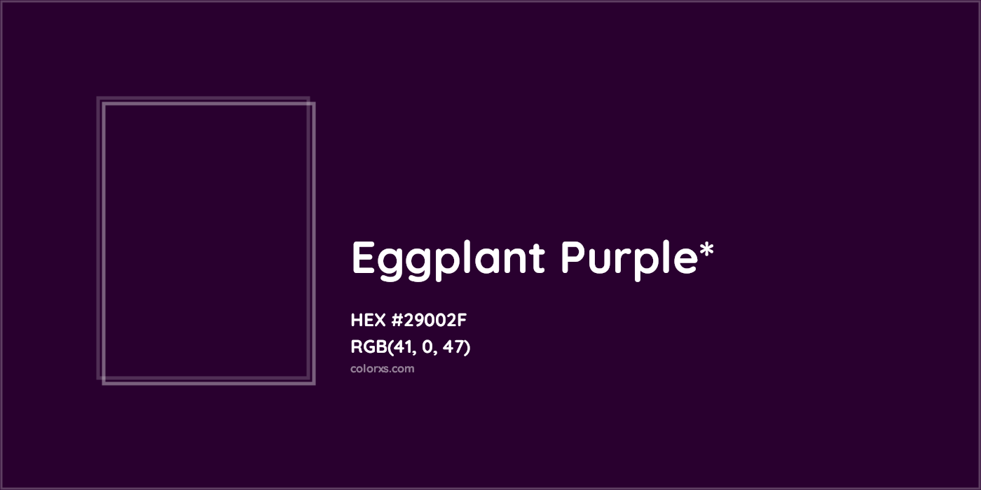 HEX #29002F Color Name, Color Code, Palettes, Similar Paints, Images