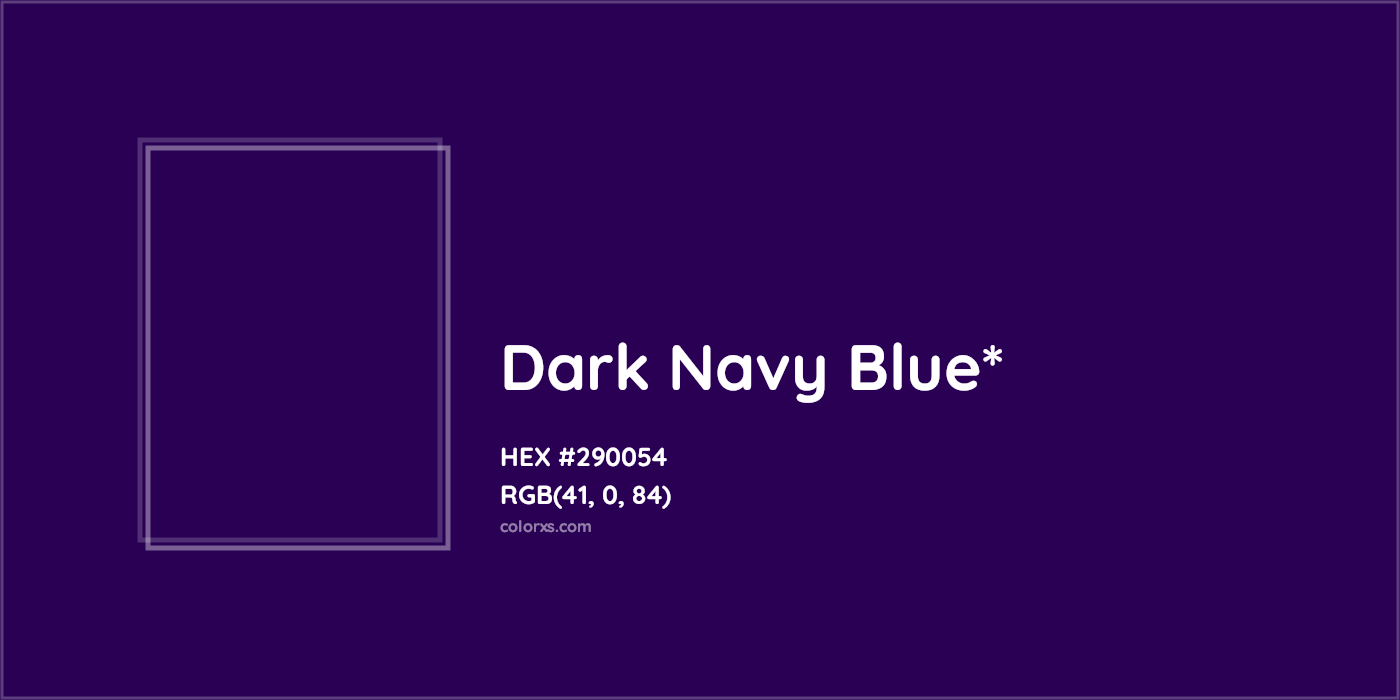 HEX #290054 Color Name, Color Code, Palettes, Similar Paints, Images