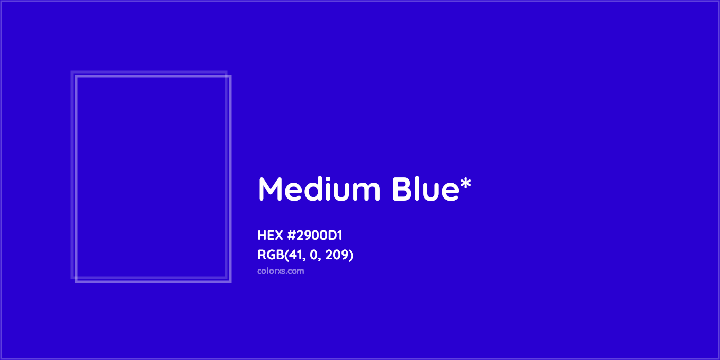 HEX #2900D1 Color Name, Color Code, Palettes, Similar Paints, Images