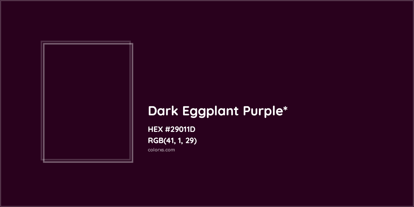 HEX #29011D Color Name, Color Code, Palettes, Similar Paints, Images