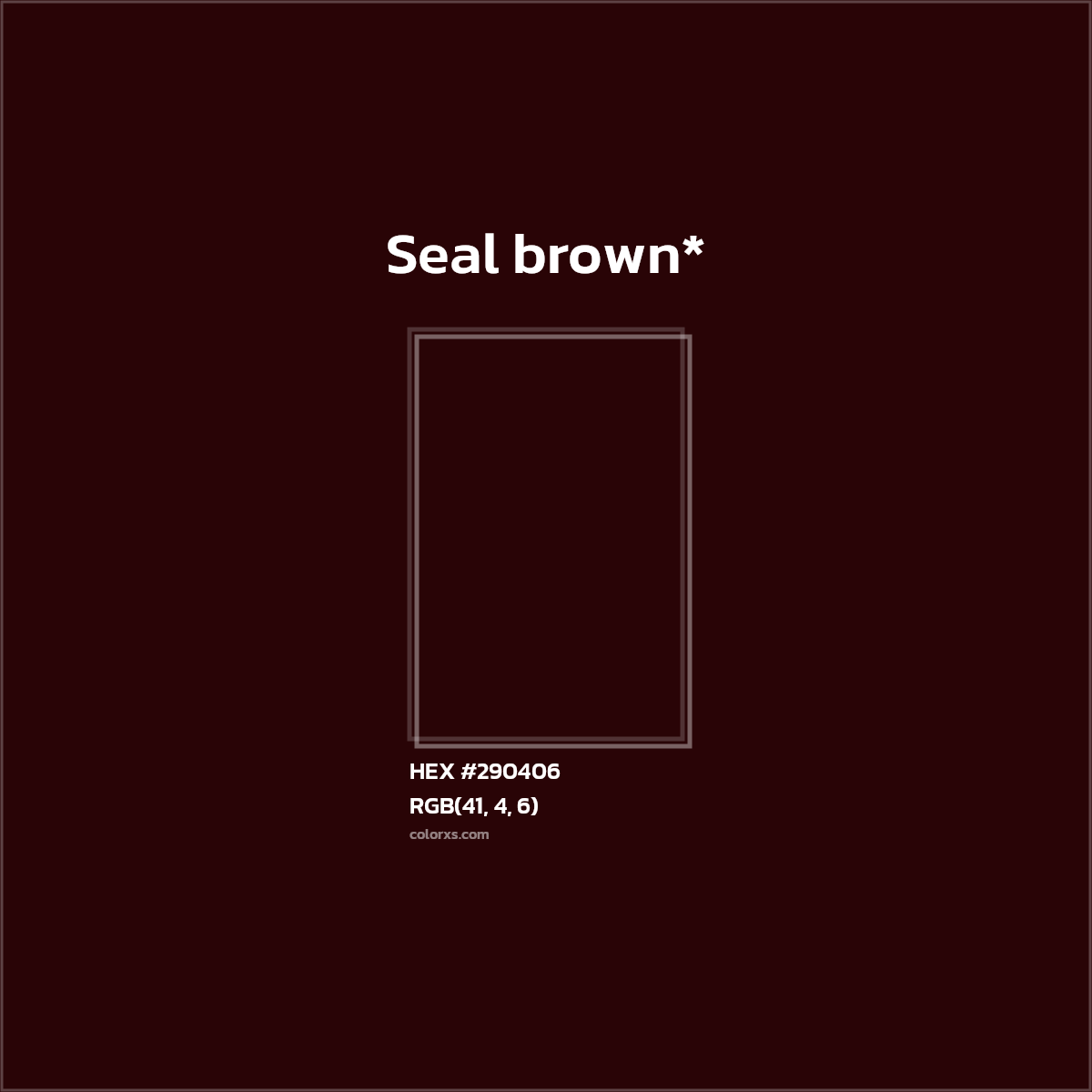 HEX #290406 Color Name, Color Code, Palettes, Similar Paints, Images