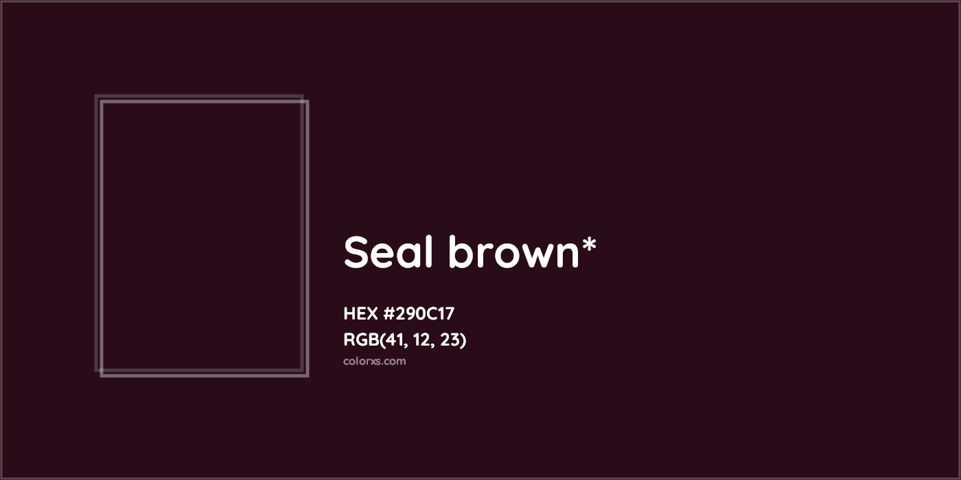 HEX #290C17 Color Name, Color Code, Palettes, Similar Paints, Images