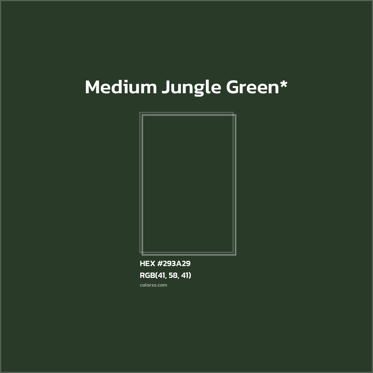 HEX #293A29 Color Name, Color Code, Palettes, Similar Paints, Images