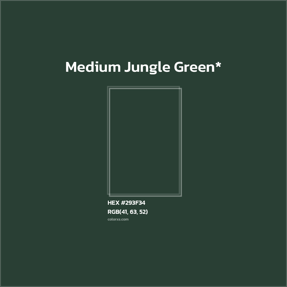 HEX #293F34 Color Name, Color Code, Palettes, Similar Paints, Images