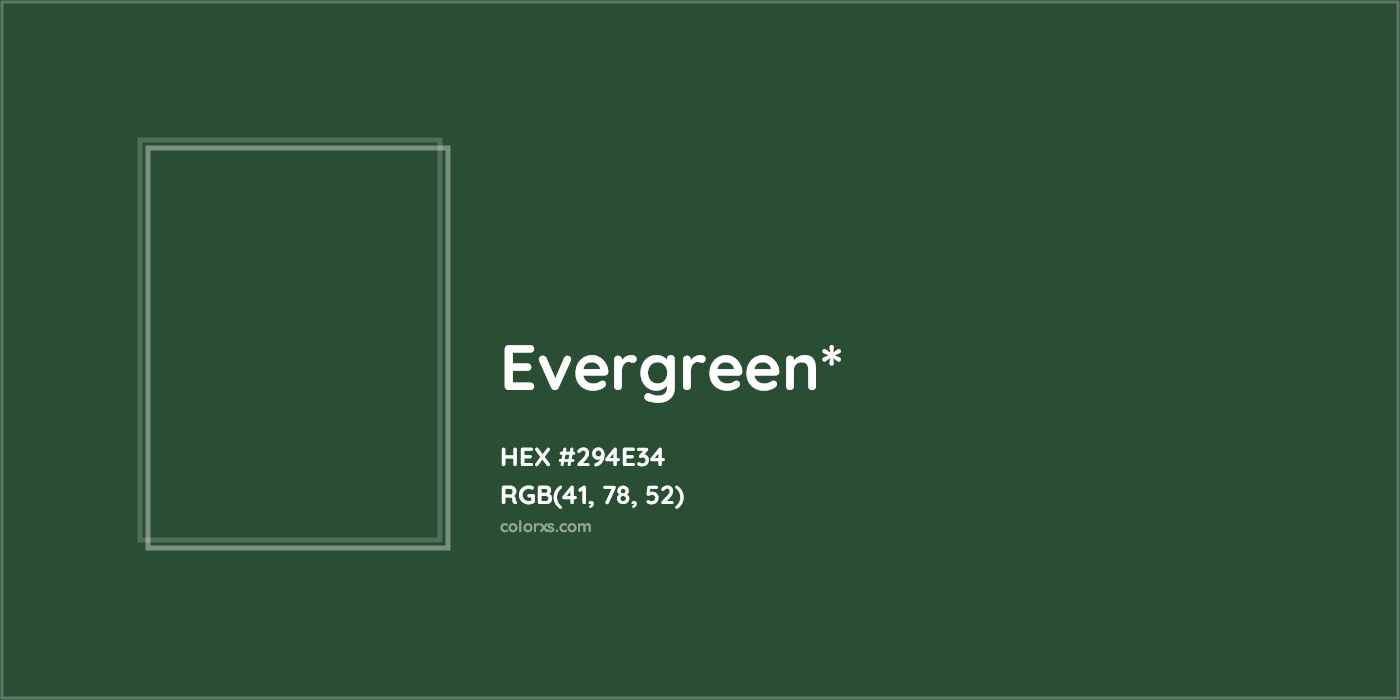 HEX #294E34 Color Name, Color Code, Palettes, Similar Paints, Images