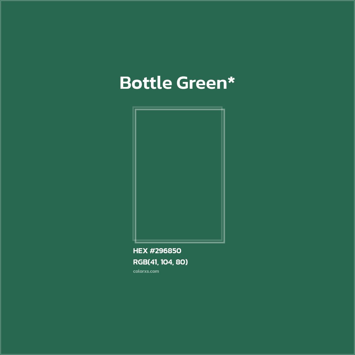 HEX #296850 Color Name, Color Code, Palettes, Similar Paints, Images