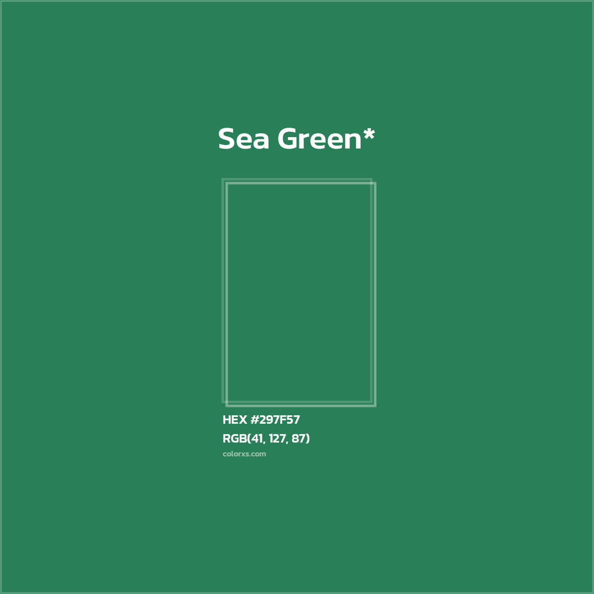 HEX #297F57 Color Name, Color Code, Palettes, Similar Paints, Images