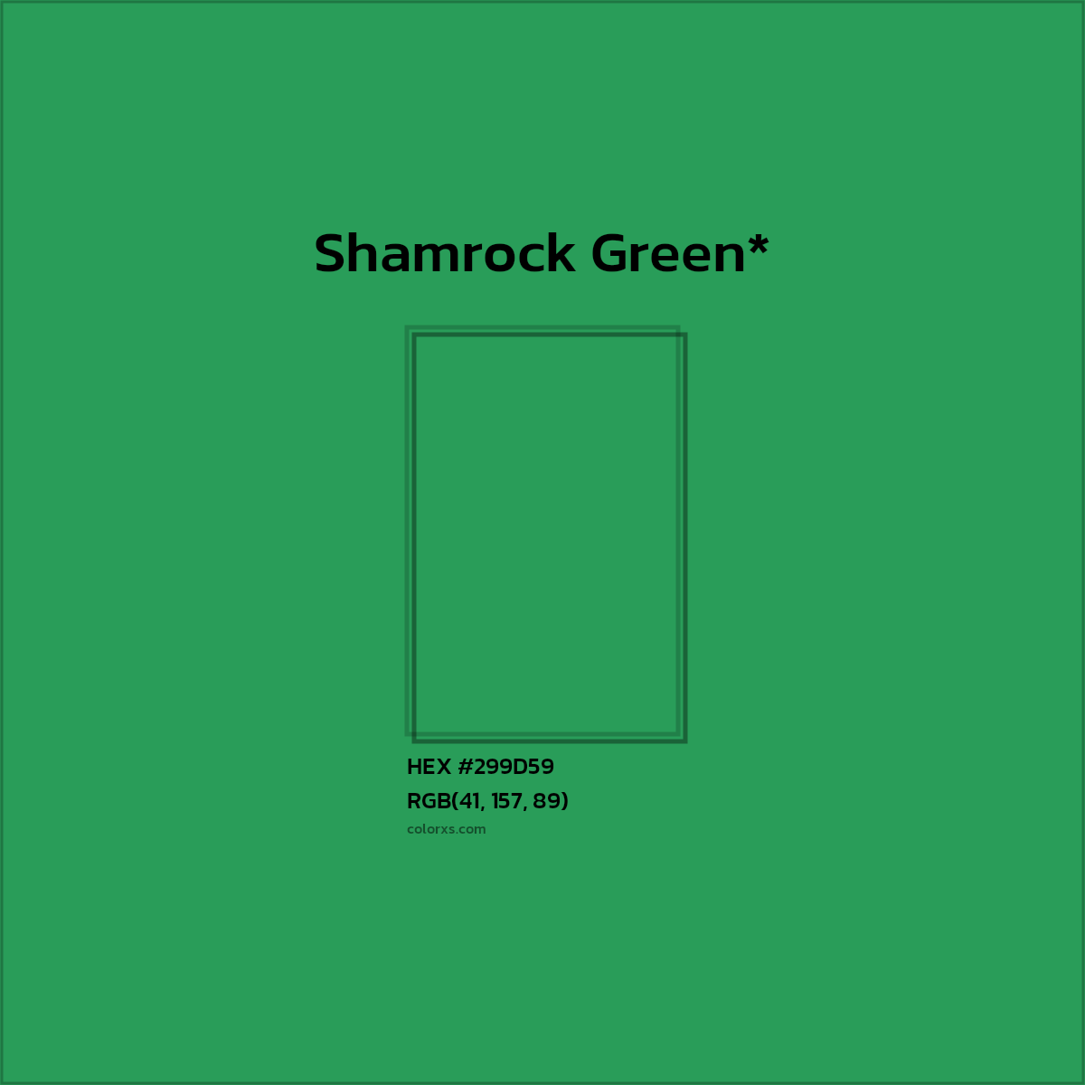 HEX #299D59 Color Name, Color Code, Palettes, Similar Paints, Images