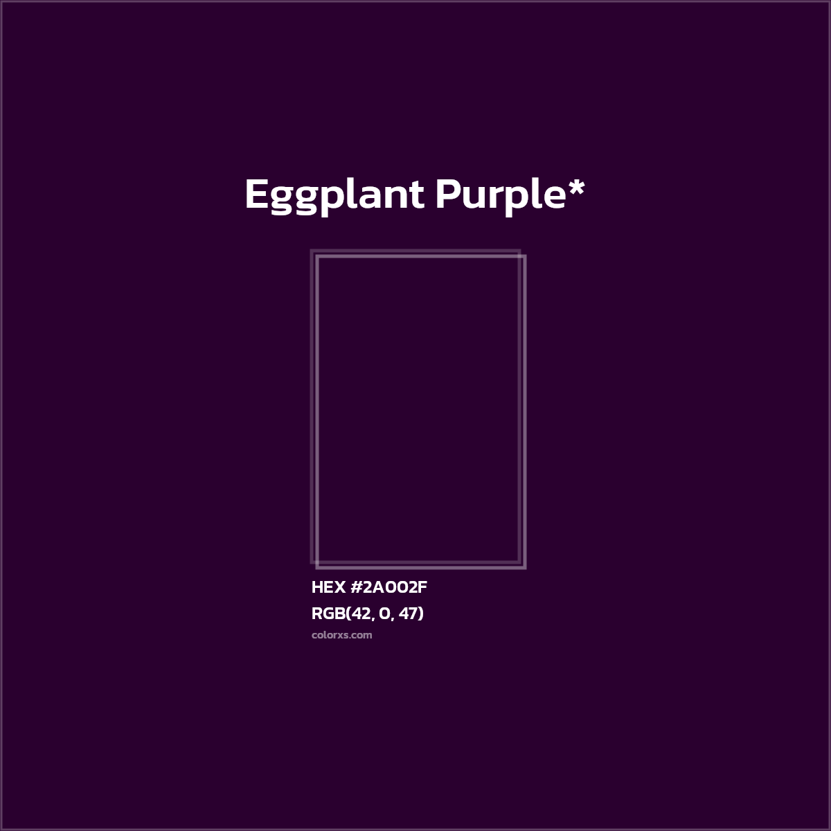 HEX #2A002F Color Name, Color Code, Palettes, Similar Paints, Images