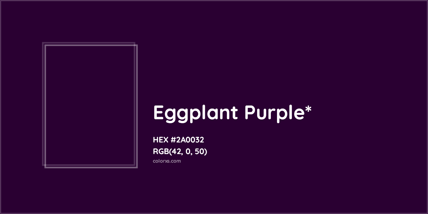 HEX #2A0032 Color Name, Color Code, Palettes, Similar Paints, Images