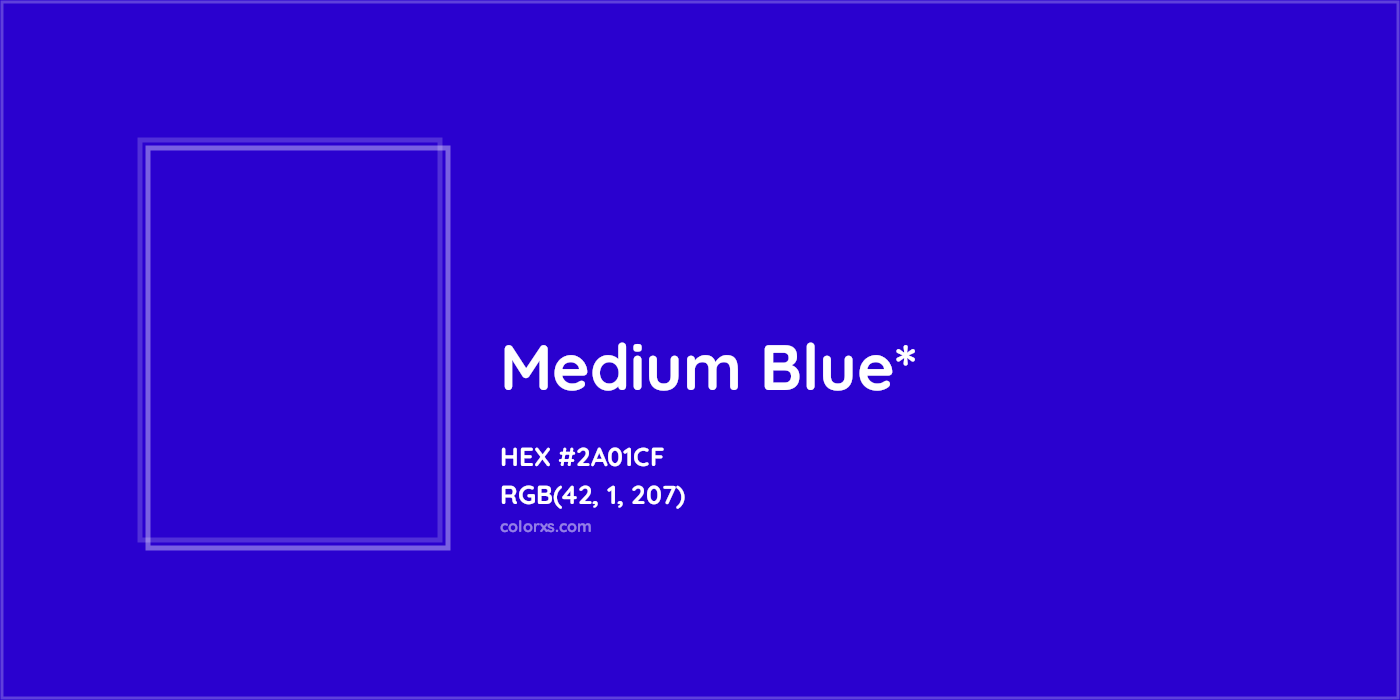 HEX #2A01CF Color Name, Color Code, Palettes, Similar Paints, Images