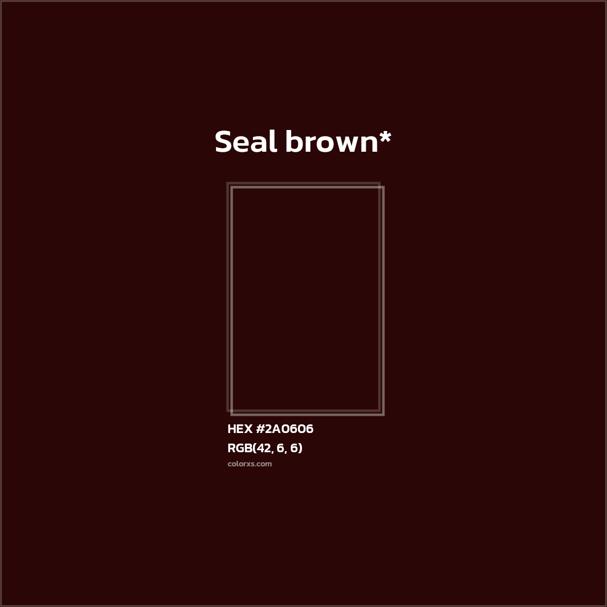 HEX #2A0606 Color Name, Color Code, Palettes, Similar Paints, Images