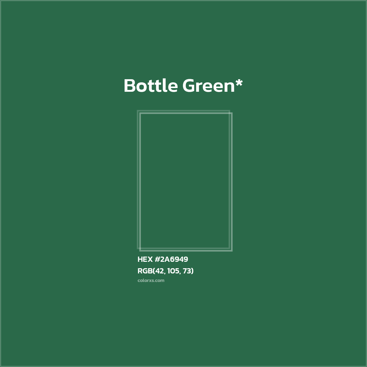 HEX #2A6949 Color Name, Color Code, Palettes, Similar Paints, Images
