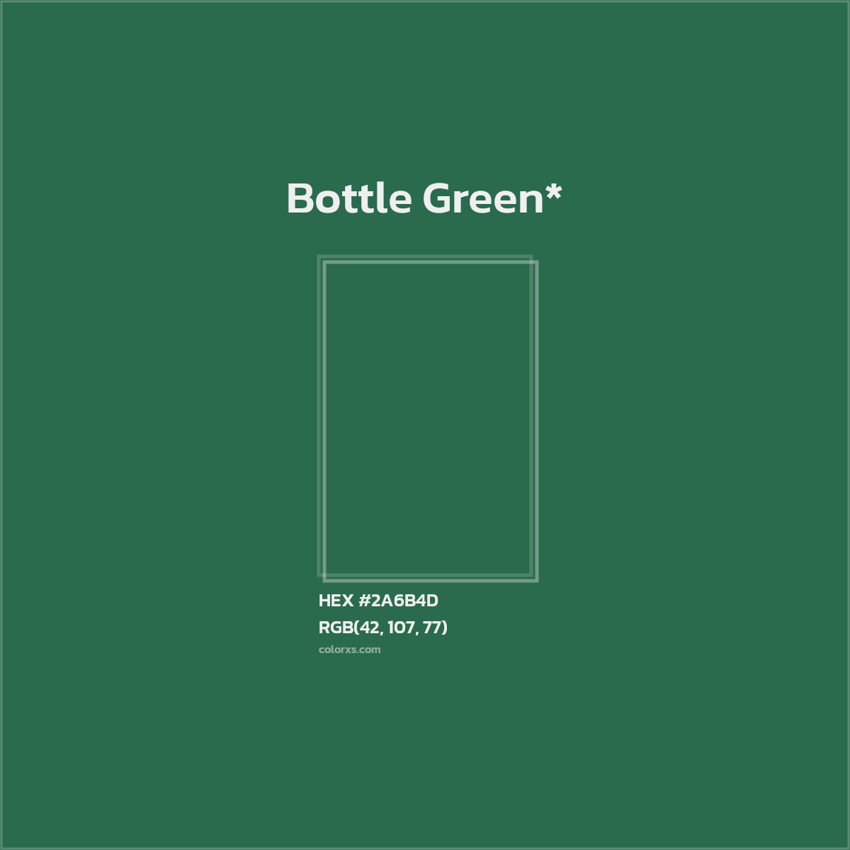 HEX #2A6B4D Color Name, Color Code, Palettes, Similar Paints, Images