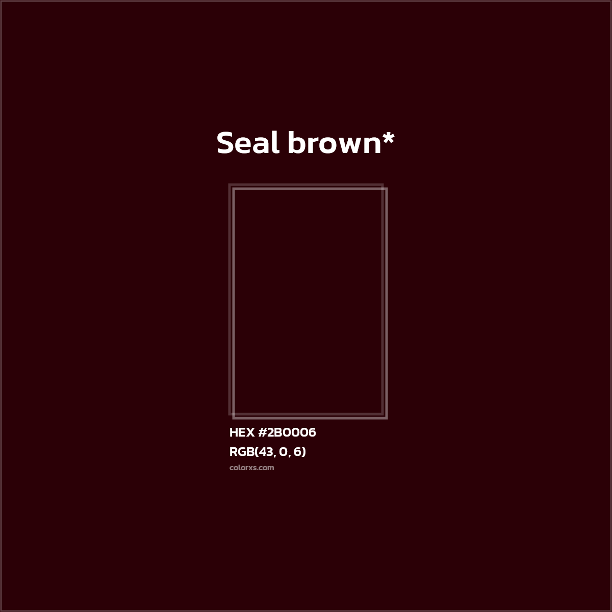 HEX #2B0006 Color Name, Color Code, Palettes, Similar Paints, Images