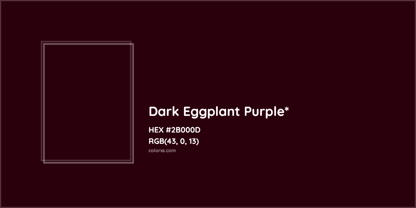 HEX #2B000D Color Name, Color Code, Palettes, Similar Paints, Images